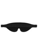 BONDED LEATHER EYE-MASK ""OUCH"" - WITH ELASTIC STRAPS