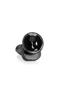CURVED REALISTIC DILDO BALLS SUCTION CUP - 6""/ 15,5 CM