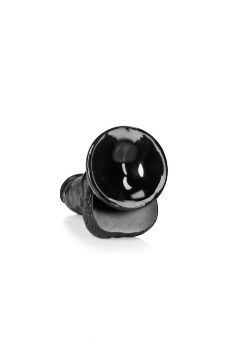CURVED REALISTIC DILDO BALLS SUCTION CUP - 6""/ 15,5 CM CURVED REALISTIC DILDO BALLS SUCTION CUP - 6""/ 15,5 CM