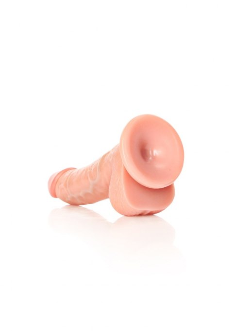 CURVED REALISTIC DILDO BALLS SUCTION CUP - 6""/ 15,5 CM CURVED REALISTIC DILDO BALLS SUCTION CUP - 6""/ 15,5 CM