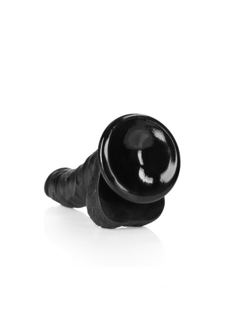 CURVED REALISTIC DILDO BALLS SUCTION CUP - 7""/ 18 CM CURVED REALISTIC DILDO BALLS SUCTION CUP - 7""/ 18 CM