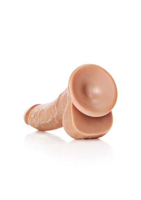 Curved Realistic Dildo Balls Suction Cup - 8""/ 20,5 cm Curved Realistic Dildo Balls Suction Cup - 8""/ 20,5 cm