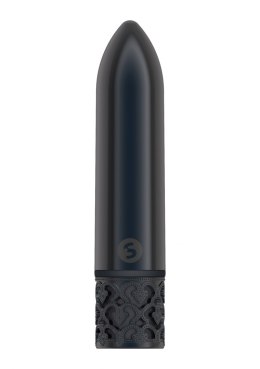 GLAMOUR - RECHARGEABLE ABS BULLET - GUNMETAL