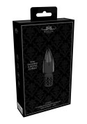 GLITTER - RECHARGEABLE ABS BULLET - GUNMETAL