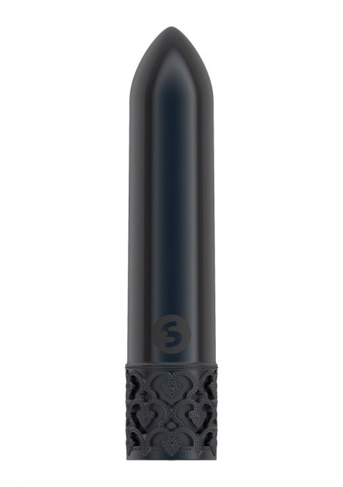 GLITZ - RECHARGEABLE ABS BULLET - GUNMETAL GLITZ - RECHARGEABLE ABS BULLET - GUNMETAL