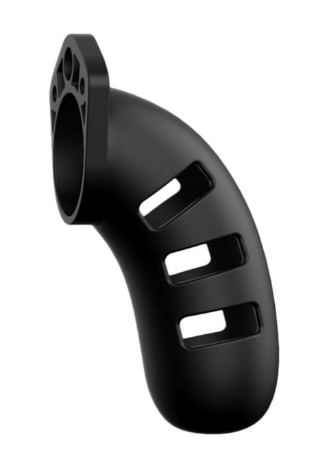 MODEL 21 - CHASTITY - 4.5"" - SILICONE COCK CAGE - BLACK MODEL 21 - CHASTITY - 4.5"" - SILICONE COCK CAGE - BLACK