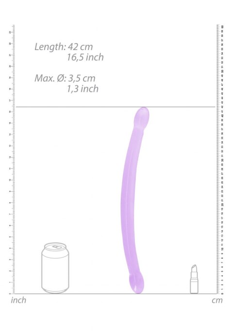 NON REALISTIC DOUBLE DONG - 17""/ 42 CM NON REALISTIC DOUBLE DONG - 17""/ 42 CM