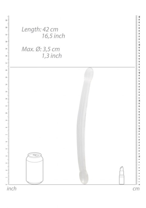 NON REALISTIC DOUBLE DONG - 17""/ 42 CM NON REALISTIC DOUBLE DONG - 17""/ 42 CM