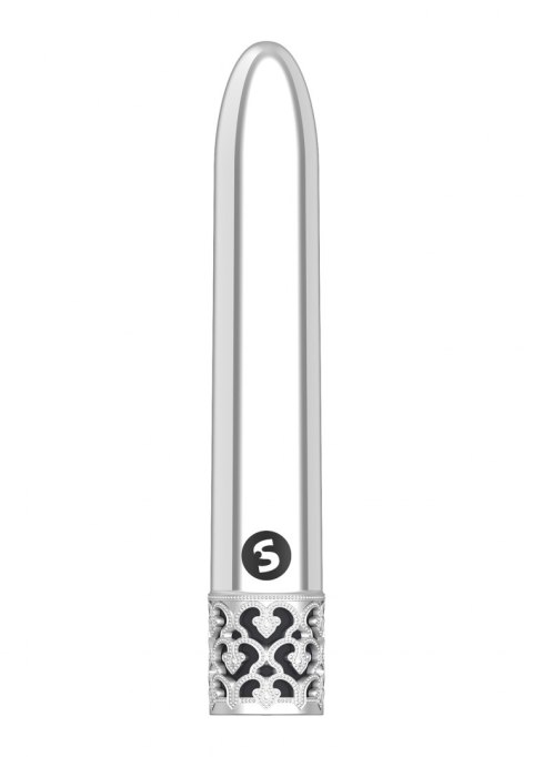 SHINY - RECHARGEABLE ABS BULLET - SILVER SHINY - RECHARGEABLE ABS BULLET - SILVER