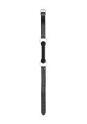 SILICONE BIT GAG - WITH ADJUSTABLE BONDED LEATHER STRAPS