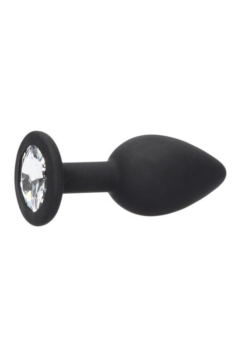 SILICONE BUTT PLUG WITH REMOVABLE JEWEL SILICONE BUTT PLUG WITH REMOVABLE JEWEL