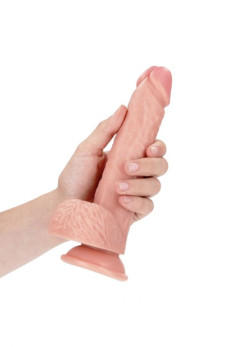 STRAIGHT REALISTIC DILDO BALLS SUCTION CUP - 8""/ 20,5 CM STRAIGHT REALISTIC DILDO BALLS SUCTION CUP - 8""/ 20,5 CM