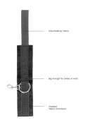 VELCRO HAND OR ANKLE CUFFS - WITH ADJUSTABLE STRAPS