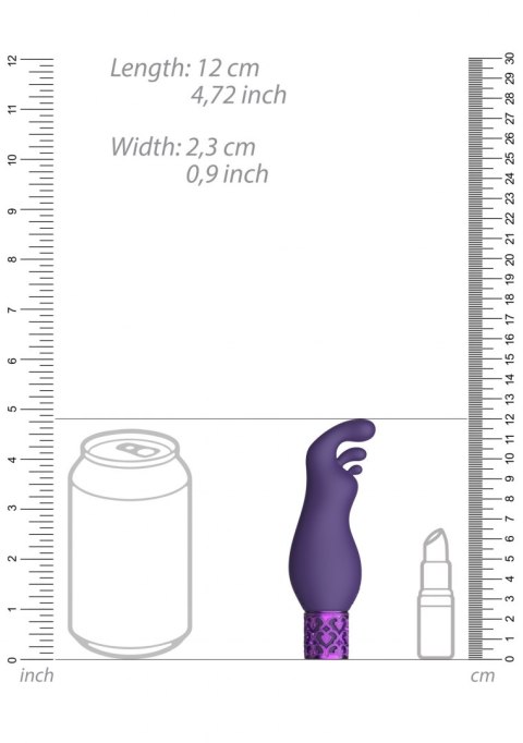 EXQUISITE - RECHARGEABLE SILICONE BULLET - PURPLE EXQUISITE - RECHARGEABLE SILICONE BULLET - PURPLE