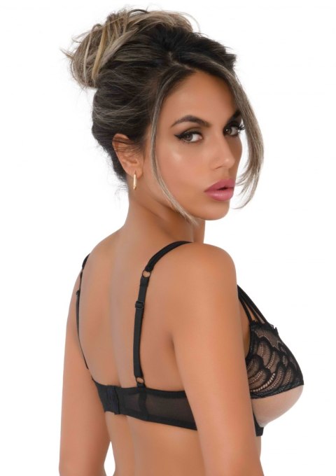 Unlined bra w faux underbust Unlined bra w faux underbust