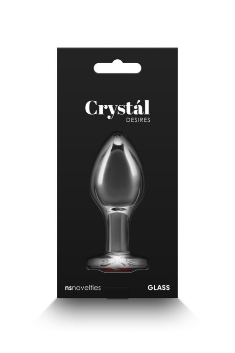 CRYSTAL DESIRES RED HEART MEDIUM CRYSTAL DESIRES RED HEART MEDIUM