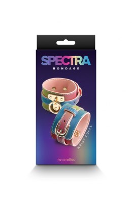 SPECTRA BONDAGE WRIST CUFF RAINBOW