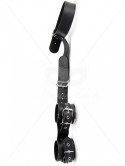BONDAGE COLLAR AND WRIST CUFFS