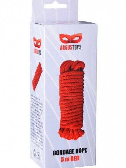RED BONDAGE ROPE 5M RED BONDAGE ROPE 5M