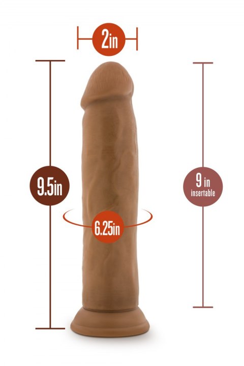 AU NATUREL CARLOS 9" DONG MOCHA AU NATUREL CARLOS 9" DONG MOCHA