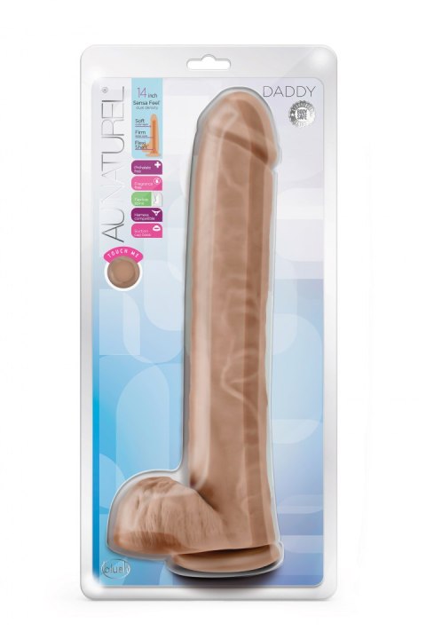 AU NATUREL DADDY 14" DILDO MOCHA AU NATUREL DADDY 14" DILDO MOCHA