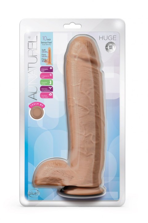 AU NATUREL HUGE 10" DILDO MOCHA AU NATUREL HUGE 10" DILDO MOCHA