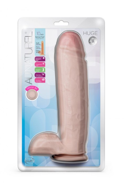 AU NATUREL HUGE 10" DILDO VANILLA AU NATUREL HUGE 10" DILDO VANILLA