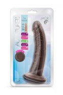 AU NATUREL JACK 7" DILDO CHOCOLATE
