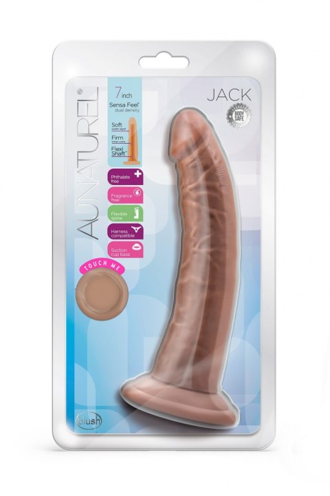 AU NATUREL JACK 7" DILDO MOCHA AU NATUREL JACK 7" DILDO MOCHA