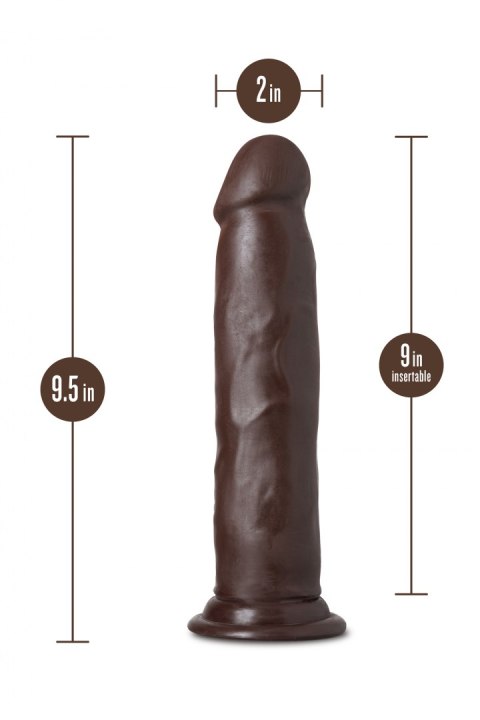 AU NATUREL JACKSON 9" DONG CHOCOLATE AU NATUREL JACKSON 9" DONG CHOCOLATE