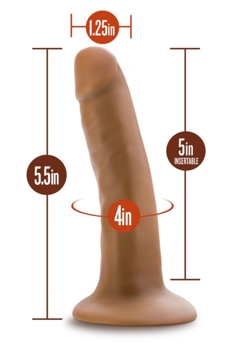 DR. SKIN SILICONE DR. LUCAS 5 INCH DONG WITH SUCTION CUP MOCHA DR. SKIN SILICONE DR. LUCAS 5 INCH DONG WITH SUCTION CUP MOCHA