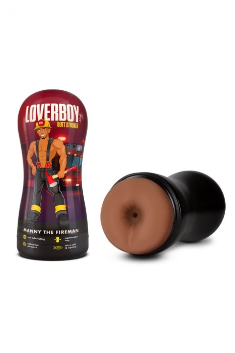 LOVERBOY MANNY THE FIREMAN SELF LUBRICATING STROKER TAN LOVERBOY MANNY THE FIREMAN SELF LUBRICATING STROKER TAN