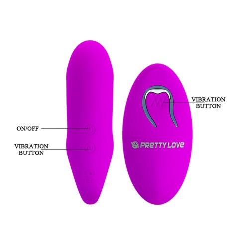 PRETTY LOVE - 12 VIBRATION FUNCTIONS WIRELESS REMOTE CONTROL PRETTY LOVE - 12 VIBRATION FUNCTIONS WIRELESS REMOTE CONTROL