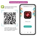 PRETTY LOVE - JAYLEEN, 12 VIBRATION FUNCTIONS MOBILE APP LONG-DISTANCE CONTROL