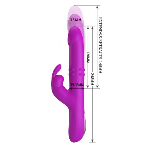 PRETTY LOVE - REESE, 12 VIBRATION FUNCTIONS 4 ROTATION FUNCTIONS 4 THRUSTING SETTINGS PRETTY LOVE - REESE, 12 VIBRATION FUNCTIONS 4 ROTATION FUNCTIONS 4 THRUSTING SETTINGS