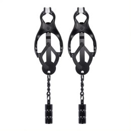 ME YOU US CLOVER NIPPLE CLAMP BLACK