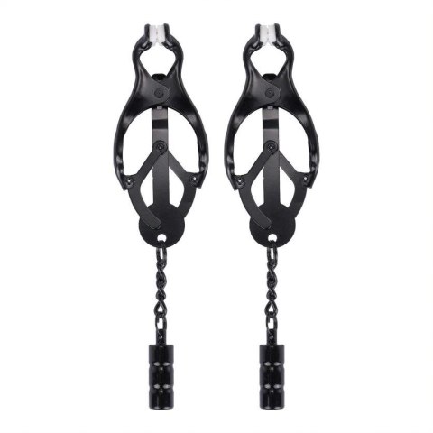 ME YOU US CLOVER NIPPLE CLAMP BLACK ME YOU US CLOVER NIPPLE CLAMP BLACK
