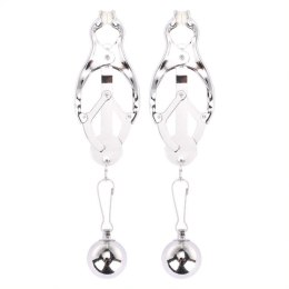 ME YOU US CLOVER NIPPLE CLAMP SILVER