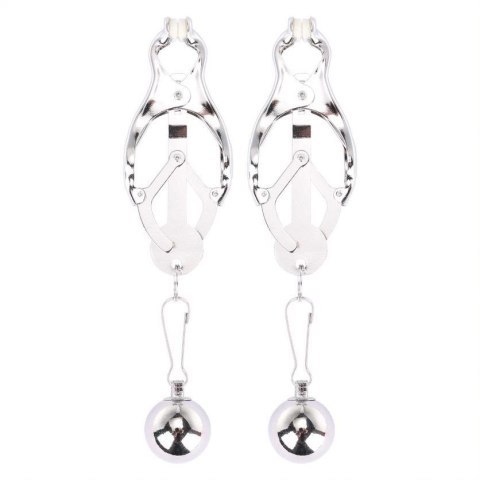 ME YOU US CLOVER NIPPLE CLAMP SILVER ME YOU US CLOVER NIPPLE CLAMP SILVER