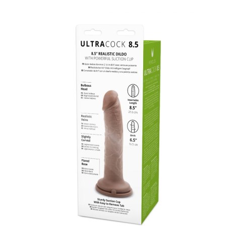 ME YOU US SILICONE ULTRA COCK CARAMEL 8.5 ME YOU US SILICONE ULTRA COCK CARAMEL 8.5