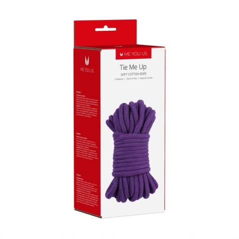 ME YOU US TIE ME UP ROPE PURPLE 10M ME YOU US TIE ME UP ROPE PURPLE 10M