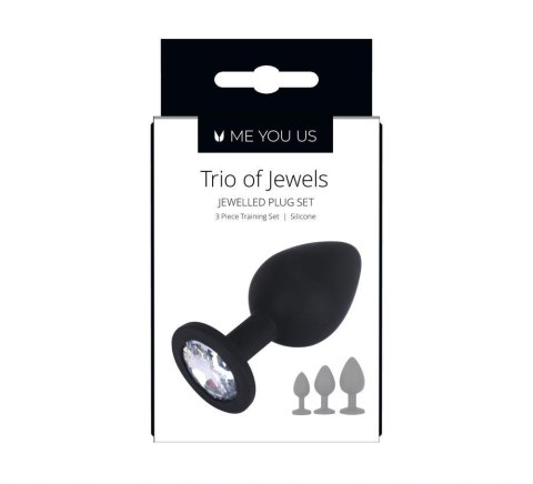 ME YOU US TRIO OF JEWELS BLACK ME YOU US TRIO OF JEWELS BLACK