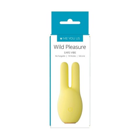 ME YOU US WILD PLEASURE EARS VIBRATOR YELLOW ME YOU US WILD PLEASURE EARS VIBRATOR YELLOW