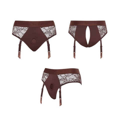 HARNESS LINGERIE DIVA - XL - CHOCOLATE HARNESS LINGERIE DIVA - XL - CHOCOLATE