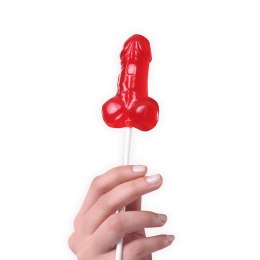 LIZAK-STRAWBERRY PENIS LOLLIPOP