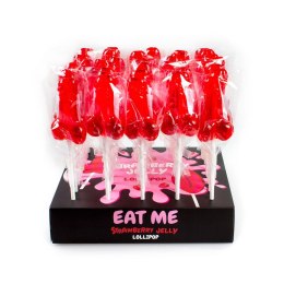 LIZAK-STRAWBERRY PENIS LOLLIPOP