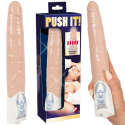 WIBRATOR MOCNY NATURAL DUŻY PENIS PCHNIĘCIE 27,5CM