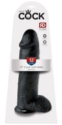 XXL OGROMNE MEGA WIELKIE DŁUGIE DILDO PENIS 30,5CM