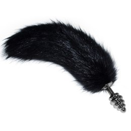 GORGEOUS METAL ANAL TAIL ( SILVER )