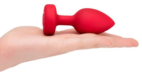 Vibrating Heart Plug M/L Red Vibrating Heart Plug M/L Red